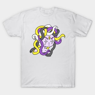 Non Binary Pride Medusa T-Shirt